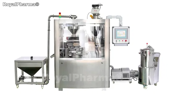 Máquina de enchimento automática giratória da cápsula da gelatina dura do pó farmacêutico (NJP
