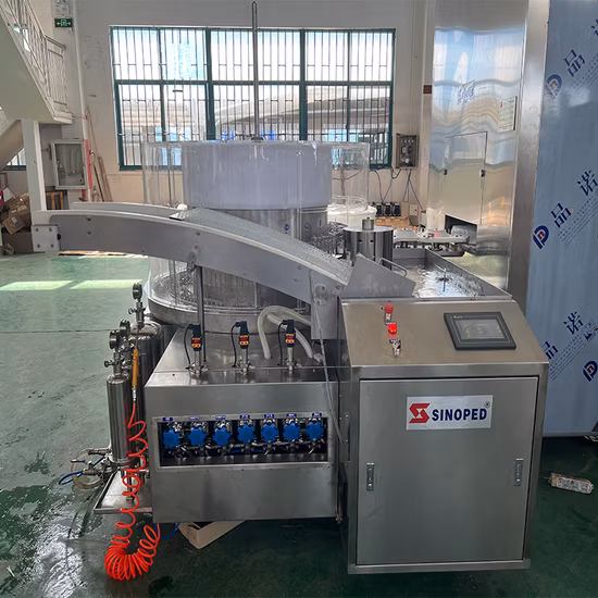 Linha de produção de máquina de enchimento e selagem de ampolas plásticas de vidro injetável