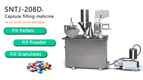 Produtos farmacêuticos simples e inovadores Máquina de enchimento de cápsulas semiautomática mais recente para fabricação de máquinas Equipamento Máquina de enchimento de cápsulas semiautomática