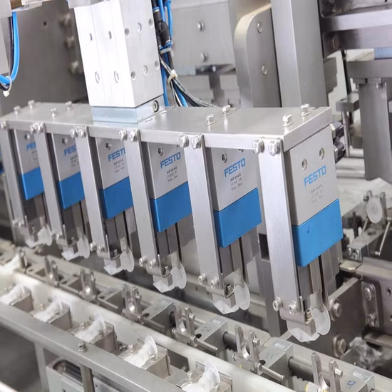 Infusão IV/solução IV/máquina de enchimento e selagem de sopro de solução salina normal/equipamentos farmacêuticos