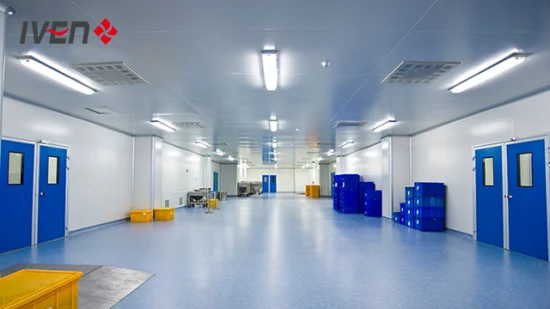 Sistema seguro alto da sala de limpeza/equipamento livre de poeira modular farmacêutico portátil da sala desinfetada do PBF