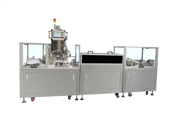 Linha de produção automática de máquina de enchimento de supositório de velocidade para CE farmacêutico