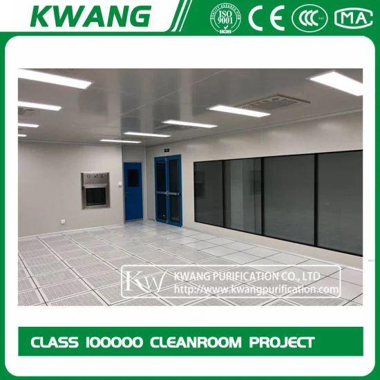 Projeto de sala limpa livre de poeira para sala limpa ISO 8 classe 100.000